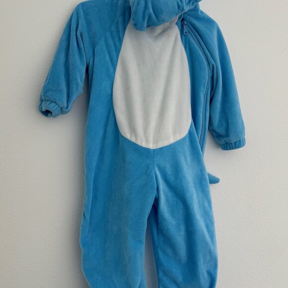 Blue Baby Shark Onesie Costume size 18-24 Month - Picture 4 of 6
